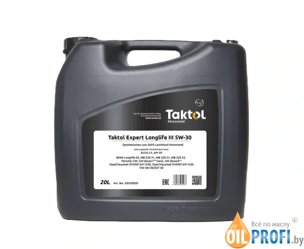 Taktol Expert LongLife III 5W-30 20л