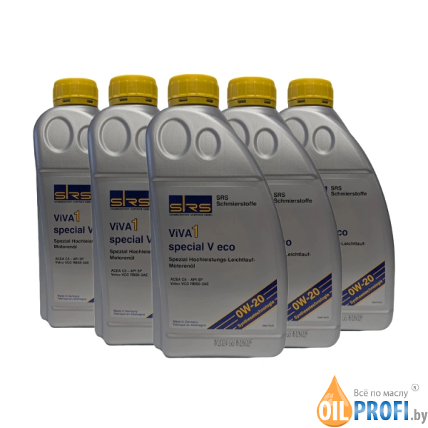 SRS ViVA 1 special V eco 0W-20 5л (5х1л) 