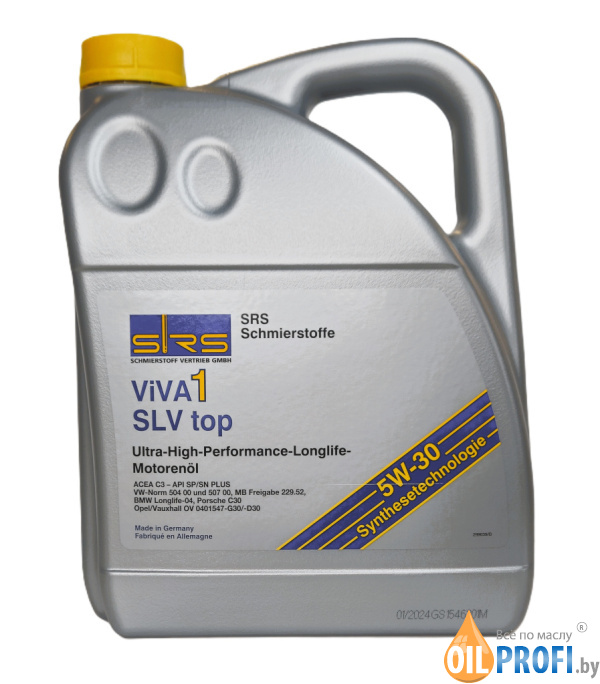 SRS ViVA 1 SLV TOP 5W-30 5л