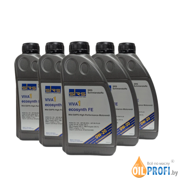 SRS Viva 1 ecosynth FE 0W-20 5л (5х1л)